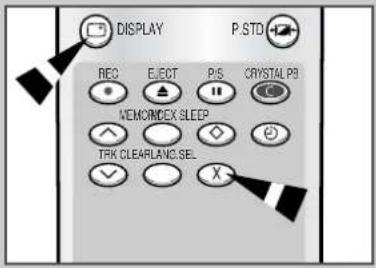 SAMSUNG CombiVision TX-20P1DF - Das Bandzählwerk - 1
