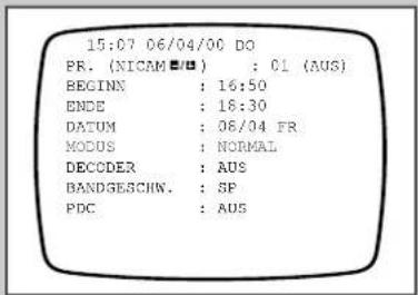 SAMSUNG CombiVision TX-14P1 - ... programmieren - 1