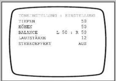SAMSUNG CombiVision TX-14P1 - Klangeinstellung und Speichern der bevorzugten Einstellungen (je nach Modell) - 1