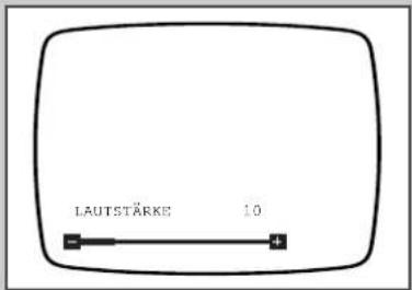 SAMSUNG CombiVision TX-14P1 - Lautstärke regeln - 4