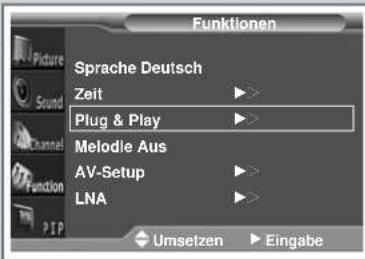 SAMSUNG SP61L2H - Plug&Play-Funktion (Fortsetzung) - 2