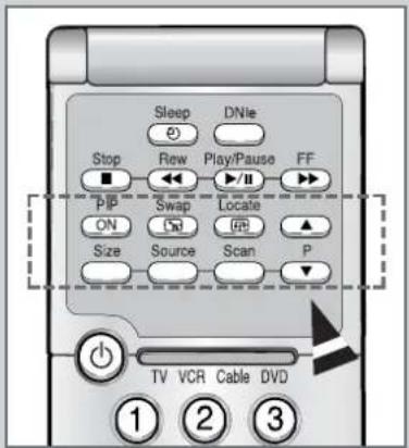 SAMSUNG SP61L2H - Taste Funktion - 1