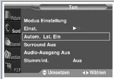 SAMSUNG SP61L2H - Automatische Lautstärkeeinstellung - 3