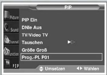 SAMSUNG SP61L2H - Bild-in-Bild-Funktion (PIP) verwenden - 5