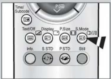 SAMSUNG SP61L2H - Tonmodus wählen (modellabhängig) - 2