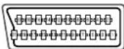 SAMSUNG SP61L2H - Pin-Belegung der Anschlüsse - 1