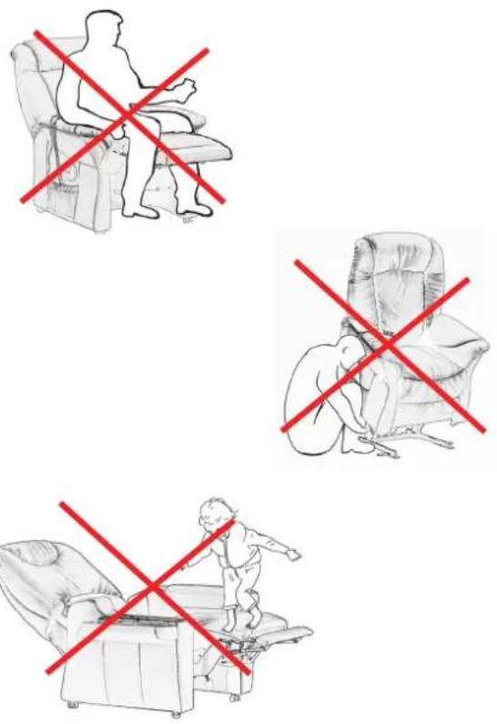 Himolla Massage 7832 - Symbole und Hinweise an Polstermöbeln oder deren Verpackung - 1