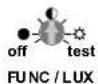 Feller 44180.R.NAP.Q.61 - Potentiometer FUNC / LUX - 1