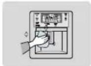 SAMSUNG RSE8KGPS1/XEG - Eis- und Wasserspender und Drainagegitter - 1