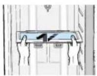 SAMSUNG RSE8KGPS1/XEG - Fachboden aus Sicherheitsglas - 1