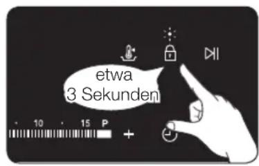 SAMSUNG NZ84F7NB6AB - Ein-/Ausschalten der Kindersicherung - 1