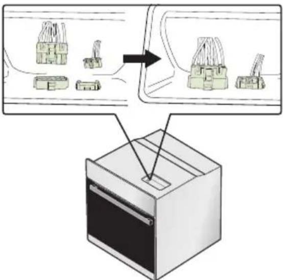 SAMSUNG HS-1000B - Anschließen des Ofens - 1