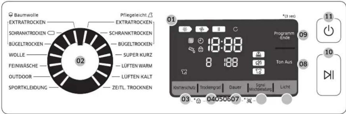 SAMSUNG DV8EK6010EW/EG - WARNUNG - 1