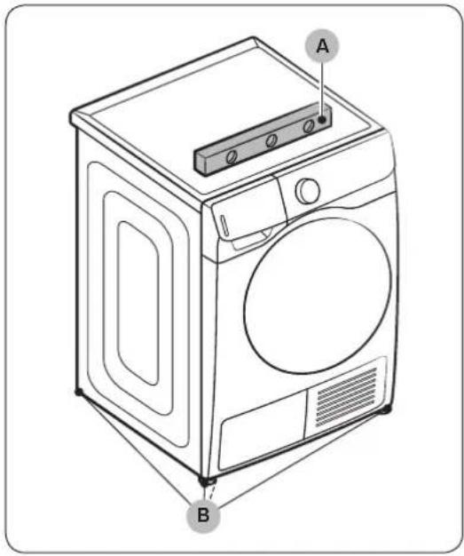 SAMSUNG DV81N62532X - Nivellierung - 1
