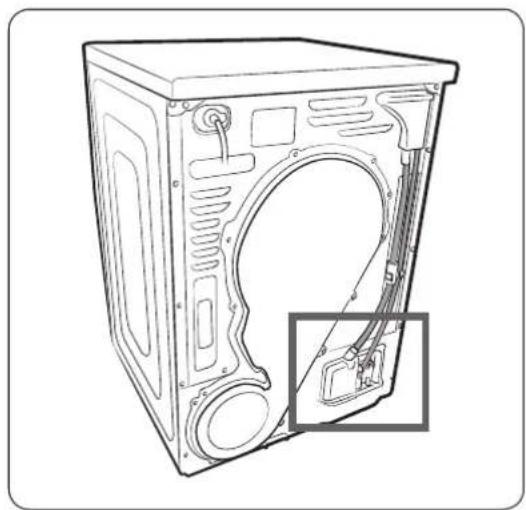 SAMSUNG DV71M5020KW - Abwasserschlauch (sofern erforderlich) - 1