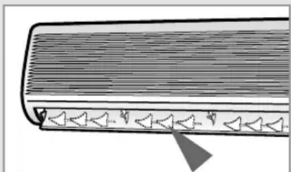 SAMSUNG MC26AC2-12 - Adjusting the Air Flow Direction Horizontally - 1