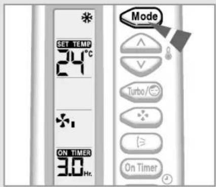 SAMSUNG MC24AC2X - Setting the On Timer - 3