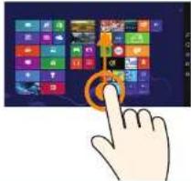 SAMSUNG DP505A2GI - Verwenden des Touchscreens(nur für Modelle mit Touchscreen) - 3