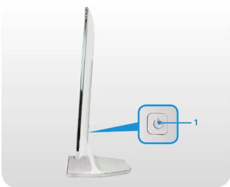 SAMSUNG DP505A2GI - Vorsichtshinweise zur Verwendung der Berührungstasten - 1