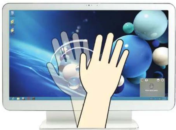 SAMSUNG DP505A2GI - Verwenden von Gesten (Optional) - 1