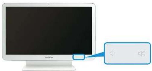 SAMSUNG DP505A2GI - Verwenden der Berührungstaste - 1