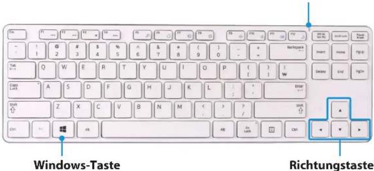 Windows-Taste Richtungstaste