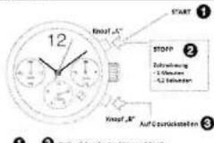 Stührling Aquadiver 235 - CHRONOGRAPH-MODUS - 1