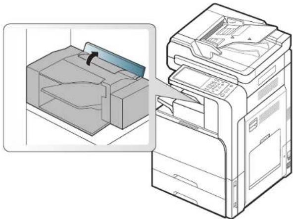 SAMSUNG MultiXpress SCX-8123 - Papierstau im Innern des Finishers - 2