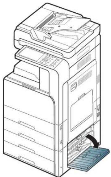 SAMSUNG MultiXpress SCX-8123 - Papierstau in Fach 3, 4 - 2