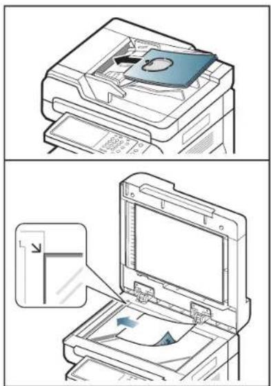 SAMSUNG MultiXpress SCX-8123 - Verwenden des Menüs „Schnellkopie“ - 2