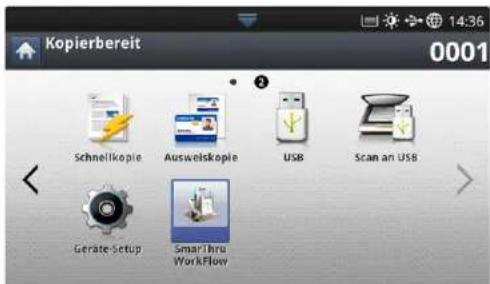 Kopierbereit 0001 Schnellkopie Ausweiskopie USB Scan an USB Gerate-Setup Smart/Inru Workflow