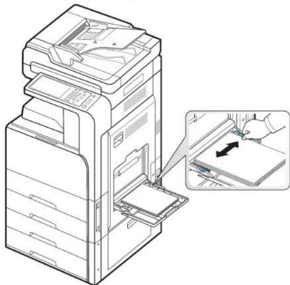 SAMSUNG MultiXpress SCX-8123 - Tipps zur Verwendung des Mehrzweckschachts - 4
