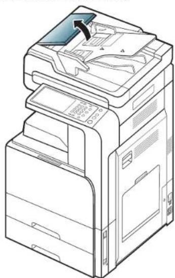 SAMSUNG MultiXpress SCX-8123 - Vorlagenpapierstau vor Scanner - 1