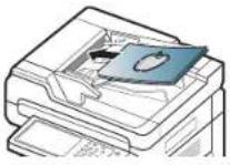 SAMSUNG MultiXpress SCX-8123 - Auswählen der Ausrichtung von Vorlagen - 2