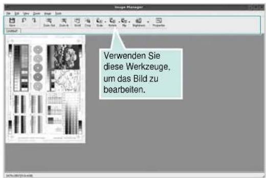 Verwenden Sie diese Werkzeuge, um das Bild zu bearbeiten.