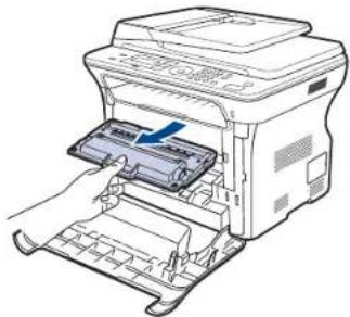 SAMSUNG SCX-4124F - Ersetzen der Tonerkartusche - 2