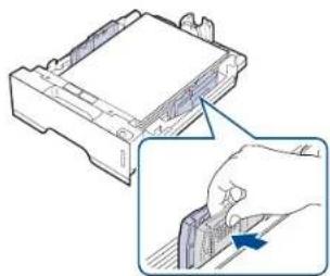 SAMSUNG SCX-4124F - Ändern des Papierformats im Papierfach - 4