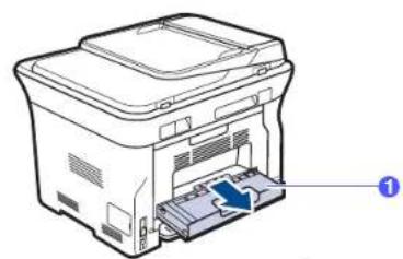 SAMSUNG SCX-4124F - Im Bereich der Duplex-Einheit - 1