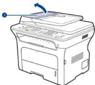 SAMSUNG SCX-4124F - Stau im Papiereingabebereich - 1