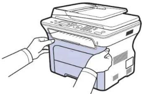 SAMSUNG SCX-4124F - Reinigen des Innenraums - 1