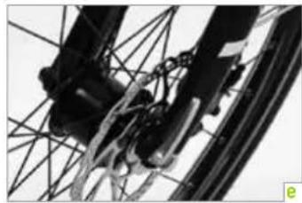 Merida Crossway L 300 - Vorgehensweise zur sicheren Befestigung eines Bauteils mit einem Schnellspanner - 2