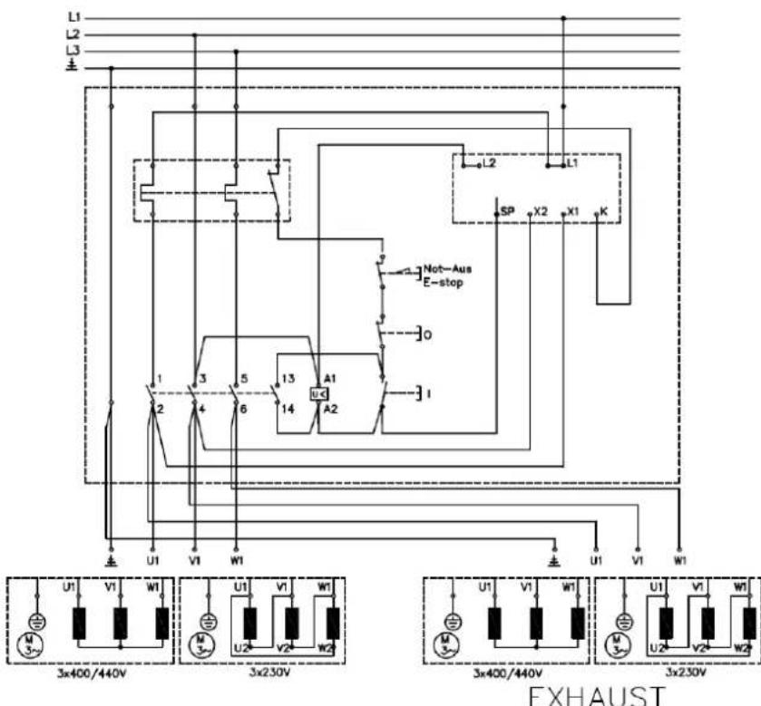 Huvema GRIMAX 50 - Elektrisches Diagramm - 4