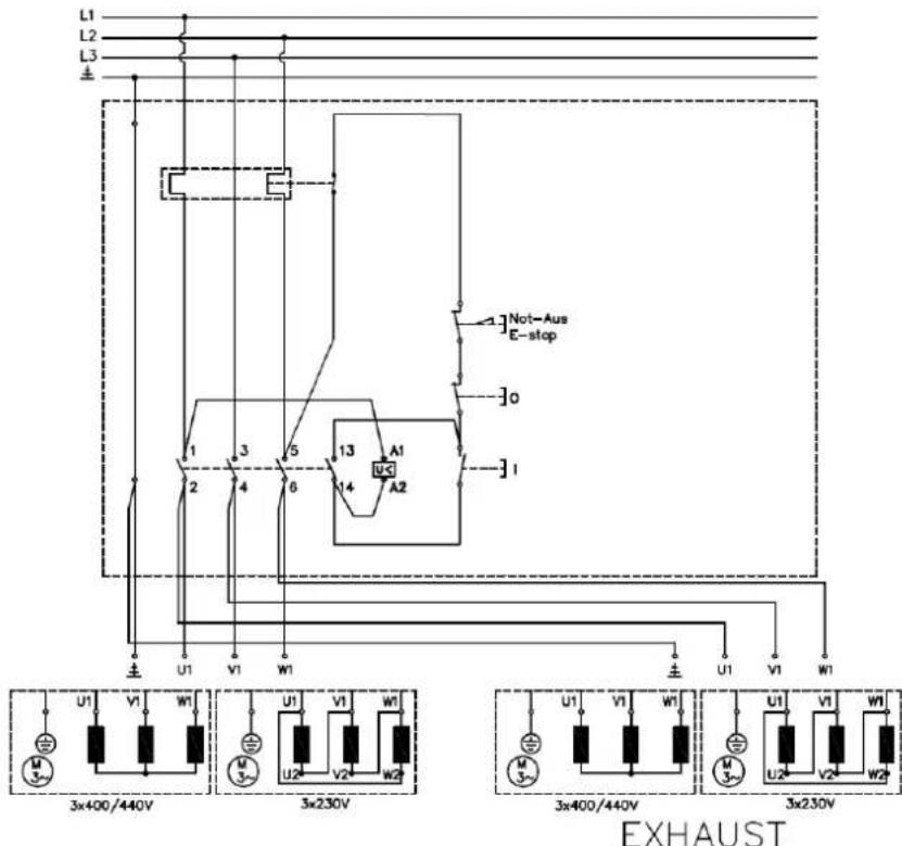 Huvema GRIMAX 100 - Elektrisches Diagramm - 2