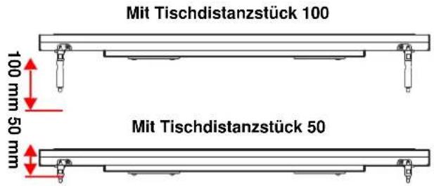 Mimaki UJF-3042HG - Den ausgebauten Vakuumtisch am Gerätegehäuse anbringen. - 2