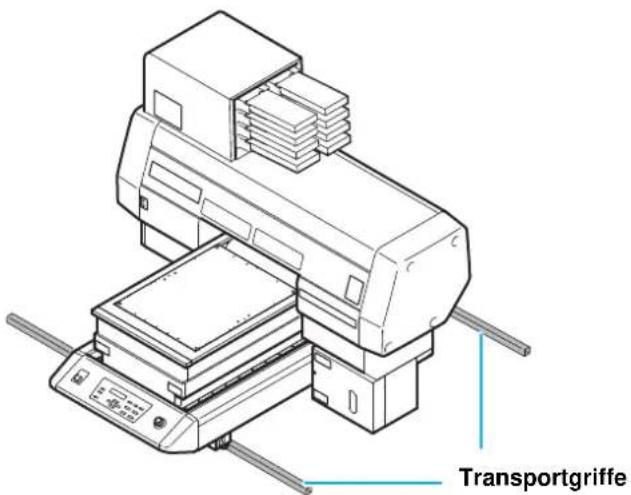 Mimaki UJF-3042HG - Umsetzen des Geräts - 3