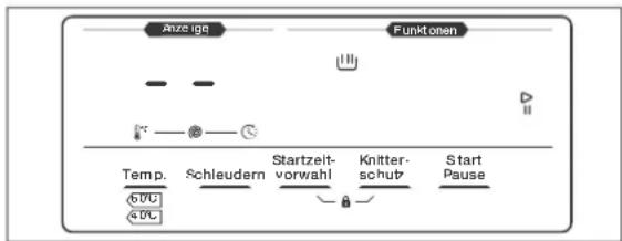 Hanseatic HWM 914 A3 IT - Schleuderdrehzahl anpassen - 2
