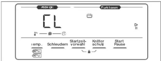 Hanseatic HWM 914 A3 IT - Tastensperre (Kindersicherung) - 2