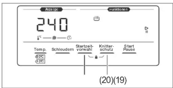 Hanseatic HWM 914 A3 IT - Tastensperre (Kindersicherung) - 1