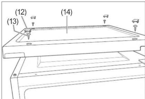 Hanseatic HTF14155A2R - Changing the door hinges - 1