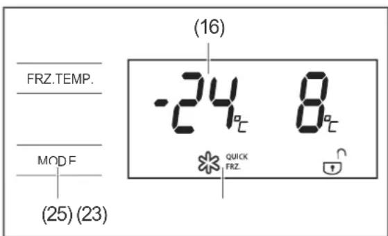 Hanseatic HSBS17990A3R - Quick freezing - 1